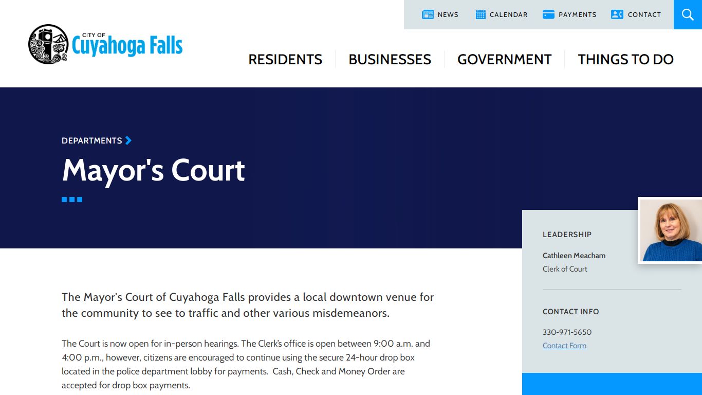 Mayor's Court | City of Cuyahoga Falls